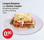 Lasagne Bolognese von  im aktuellen V-Markt Prospekt für 0,95 €