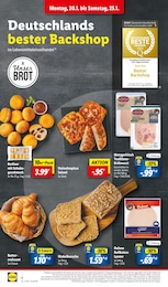 Backwaren Angebot im aktuellen Lidl Prospekt auf Seite 4