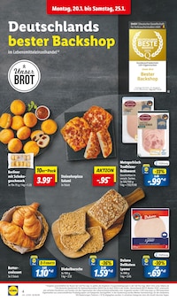 Gebäck Angebot im aktuellen Lidl Prospekt auf Seite 4