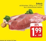 EDEKA - Rehkeule Angebot im Prospekt Rehkeule bei EDEKA im Prospekt "" für 1,99 €