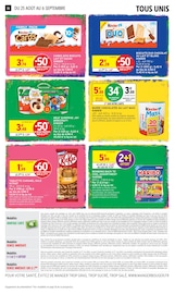 Promos Kinder Surprise dans le catalogue "VIVE LA FIN DES VACANCES" de Intermarché Super Kinder Surprise en promo dans le catalogue Intermarché Super à la page 36