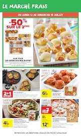 Promos Pizza dans le catalogue "Carrefour market" de Carrefour Market Pizza en promo dans le catalogue Carrefour Market à la page 20