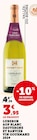 Promo Luberon AOP blanc dauvergne et ranvier vin gourmand 2024 à 3,95 € dans le catalogue Super U à Brinon-sur-Sauldre