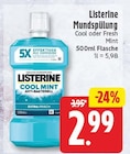 Mundspülung von Listerine für 2,99 € bei EDEKA im Angebot Mundspülung von Listerine im aktuellen EDEKA Prospekt