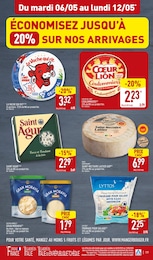 Prix et réduction Saint-Nectaire dans le prospectus Aldi en cours Offre Saint-Nectaire dans le catalogue Aldi du moment à la page 22