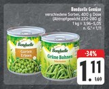 Garten Erbsen Angebote von Bonduelle bei E center Dresden für 1,11 €