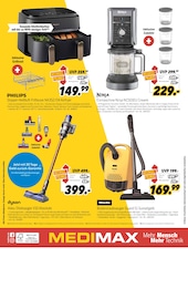 Staubsauger im MEDIMAX Prospekt in Ratingen Aktueller MEDIMAX Prospekt mit Staubsauger, "ZEIT FÜR NEUES!", Seite 8