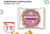 Bourbon-Vanille Herzwaffeln im Angebot bei GLOBUS in Gera Bourbon-Vanille Herzwaffeln Angebote von Globus bei GLOBUS Gera für 1,39 €