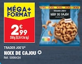 Promo NOIX DE CAJOU à 2,99 € dans le catalogue Aldi à Mâcon