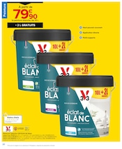 Promos Peinture Blanche dans le catalogue "C - LA MAISON en Fêtes !" de Castorama à la page 20