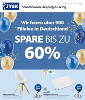 Aktueller JYSK Prospekt "Scandinavian Sleeping & Living - SPARE BIS ZU 60%" mit 13 Seiten