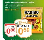 Aktuelles Fruchtgummi Angebot bei GLOBUS in Krefeld ab 0,69 €