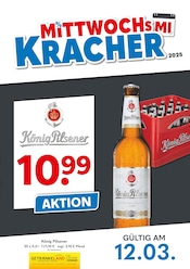 Aktueller Getränkeland Prospekt mit Bier, "Mittwochskracher", Seite 1