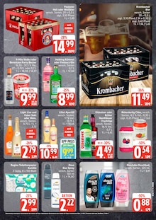 Bier im EDEKA Prospekt "Top Angebote" mit 12 Seiten (Norderstedt)