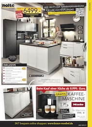 Kühlschrank Angebot im aktuellen BRAUN Möbel-Center Prospekt auf Seite 19