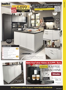 Kühlschrank im BRAUN Möbel-Center Prospekt "NEUERÖFFNUNG" mit 20 Seiten (Lörrach)