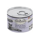 Aktuelles LandFleisch Cat Adult Pastete Rind + Pute + Shrimps 195 g Angebot bei Zookauf in Hannover ab 0,99 €