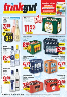 Wodka im aktuellen Trinkgut Prospekt (Wuppertal) Wodka im Trinkgut Prospekt "Aktuelle Angebote" mit 10 Seiten (Wuppertal)