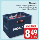 E center Velen - Bionade Angebot im Prospekt Bionade bei E center im Velen Prospekt für 8,49 €
