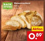 Weizenmischbrot im Angebot bei Netto Marken-Discount in Altenburg Weizenmischbrot Angebote von Backstube bei Netto Marken-Discount Altenburg für 0,89 €