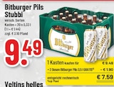 Pils Stubbi Angebote von Bitburger bei Marktkauf Gelsenkirchen für 9,49 €