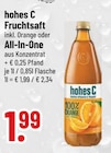 Orange im Trinkgut Prospekt Orange von hohes C im aktuellen Trinkgut Prospekt für 1,99 €