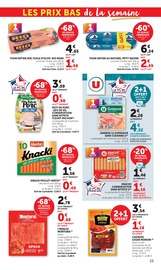 Promos Jambon Cru dans le catalogue "SUPER U" de Super U Jambon Cru en promo dans le catalogue Super U à la page 23