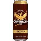 Bière d'Abbaye - GRIMBERGEN en promo chez Carrefour Market Châlons-en-Champagne à 1,74 €