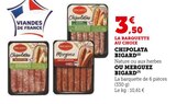 Promo CHIPOLATA à 3,50 € dans le catalogue U Express ""