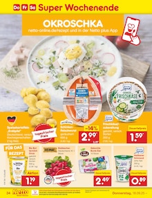 Sahne im Netto Marken-Discount Prospekt "Aktuelle Angebote" mit 51 Seiten (Leipzig)
