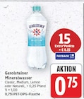 Mineralwasser von Gerolsteiner im aktuellen E center Prospekt