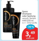 Shampoo von Syoss im aktuellen budni Prospekt