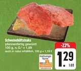 Schweinehüftsteaks Angebote bei E center Freital für 1,29 €