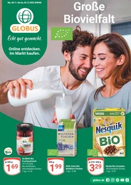 GLOBUS Prospekt für Mannheim mit 5 Seiten GLOBUS Prospekt für Mannheim: "Große Biovielfalt", 5 Seiten, 28.11.2022 - 03.12.2022