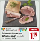 Schweineschulter oder Schweinebauch Angebote von INITIATIVE TIERWOHL bei E center Leinfelden-Echterdingen für 1,19 €