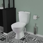 Pack WC à poser sortie horizontal, sans bride Nelia NF rimless, GODART - GODART - Leroy Merlin à Saint-Martin-d'Hères Pack WC à poser sortie horizontal, sans bride Nelia NF rimless, GODART - GODART en promo chez Leroy Merlin Saint-Martin-d'Hères à 84,00 €