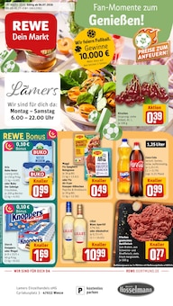 REWE Weeze Prospekt der aktuellen Woche, gültig von 06.07.2026 bis 11.07.2026 Aktueller REWE Weeze Prospekt "Dein Markt" mit 34 Seiten
