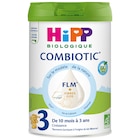 Lait Croissance Combiotic FLM 3 - HIPP BIOLOGIQUE en promo chez Carrefour Avignon à 15,99 €