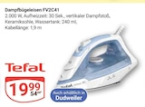 Dampfbügeleisen FV2C41 von Tefal im aktuellen GLOBUS Prospekt