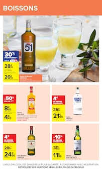 Promotion Whisky dans le prospectus Carrefour, valable du 07/04/2026 au 20/04/2026 Promo Whisky dans le catalogue Carrefour du moment à la page 42
