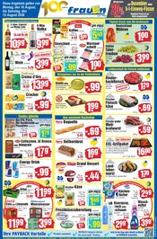 Frischemarkt Frauen Discounter Prospekt der aktuellen Woche mit 2 Seiten, gültig von 10.08.2026 bis 15.08.2026, in St. Michaelisdonn und Umgebung Aktueller Frischemarkt Frauen Discounter Prospekt in St. Michaelisdonn und Umgebung, "Top Angebote" mit 2 Seiten, 10.08.2026 - 15.08.2026