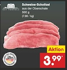Netto Marken-Discount Düren - Schweine-Schnitzel Angebot im Prospekt Schweine-Schnitzel bei Netto Marken-Discount im Düren Prospekt für 3,99 €