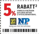 5% RABATT bei nah und gut im Minden Prospekt für 