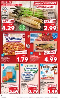 Kaufland Prospekt der Woche "Aktuelle Angebote" Seite 2, 17.04.2025 bis 23.04.2025 für Celle Aktueller Kaufland Prospekt "Aktuelle Angebote" Seite 2 von 56 Seiten für Celle