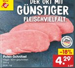 Puten-Schnitzel im Angebot bei Netto Marken-Discount in Siegen Puten-Schnitzel Angebote von Gut Ponholz bei Netto Marken-Discount Siegen für 4,29 €