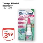 Aktuelles Rhinolind Nasenspray Angebot bei GLOBUS in Offenbach (Main) ab 3,99 €