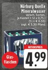 EDEKA Herten - Mineralwasser Angebot im Prospekt Mineralwasser bei EDEKA im Herten Prospekt für 4,99 €