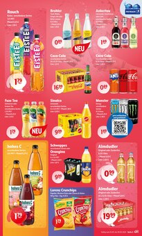 Cola im Getränke Hoffmann Prospekt "Aktuelle Angebote" mit 8 Seiten (Erkelenz)