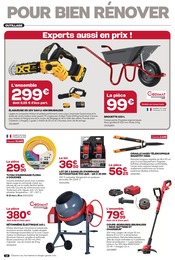 Promos Bétonnière dans le catalogue "POUR BIEN RÉNOVER COMPTEZ SUR NOUS..." de Gedimat Bétonnière en promo dans le catalogue Gedimat à la page 18