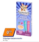Flüssige Katzensnacks Angebote von Purrfections bei Action Voerde für 0,79 €